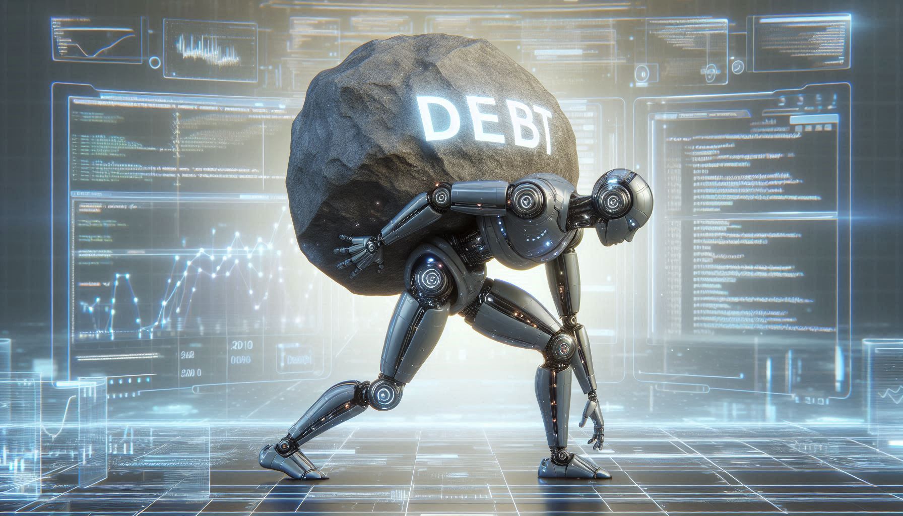 AI weighed down by debt